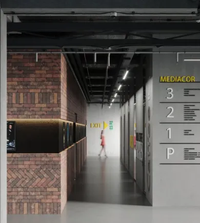 Mediacor, A media and communication hub in the city centre